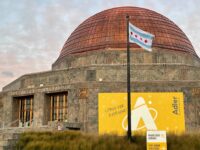 Adler Planetarium at sunset