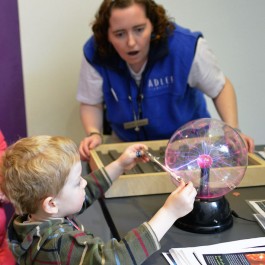 Young scientists in the making discover new worlds, engage in eye-opening experiments and play next to Lake Michigan during an Adler Planetarium summer camp!